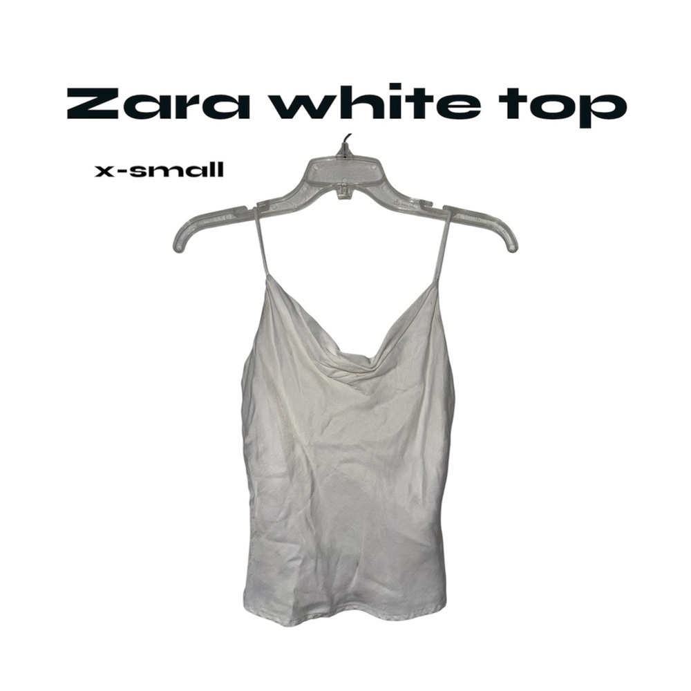 Zar Satin White Top